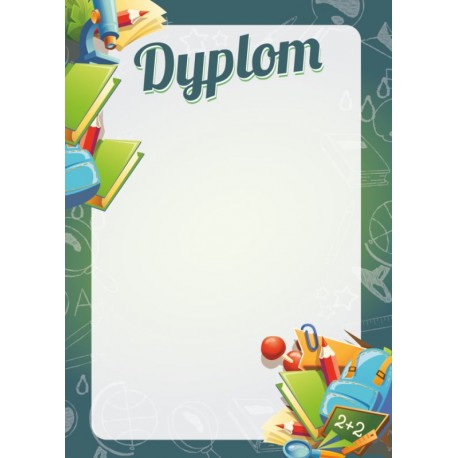D105 dyplom szkolny