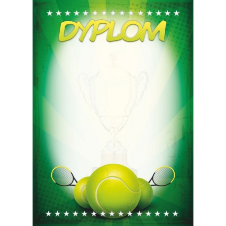 D110 dyplom tenis ziemny