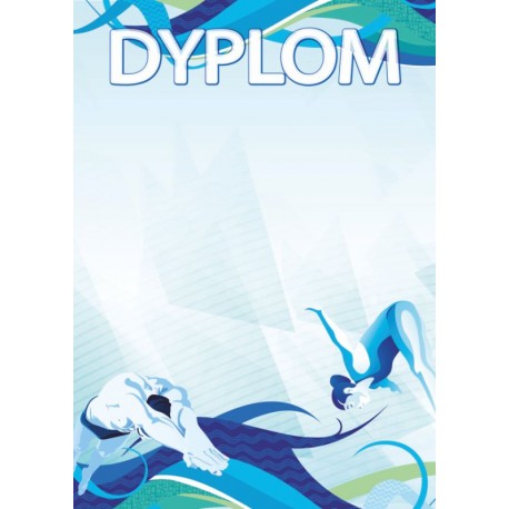 D116 dyplom pływacki