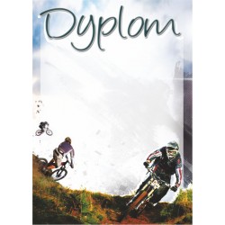 D76 dyplom kolarstwo górskie