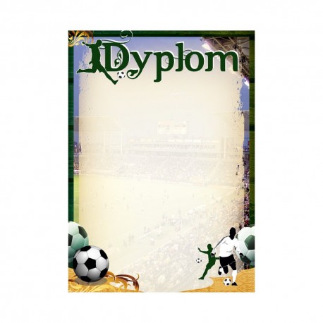 D142 dyplom piłka nożna