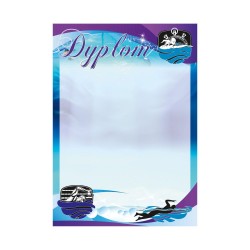 D164 dyplom pływacki