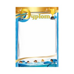 D166 dyplom pływacki