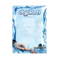 D167 dyplom pływacki