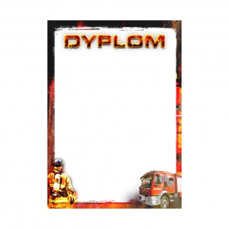 D184 dyplom straż pożarna