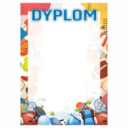 D195 dyplom sportowy