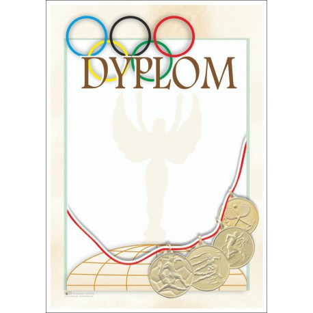 96 dyplom sportowy